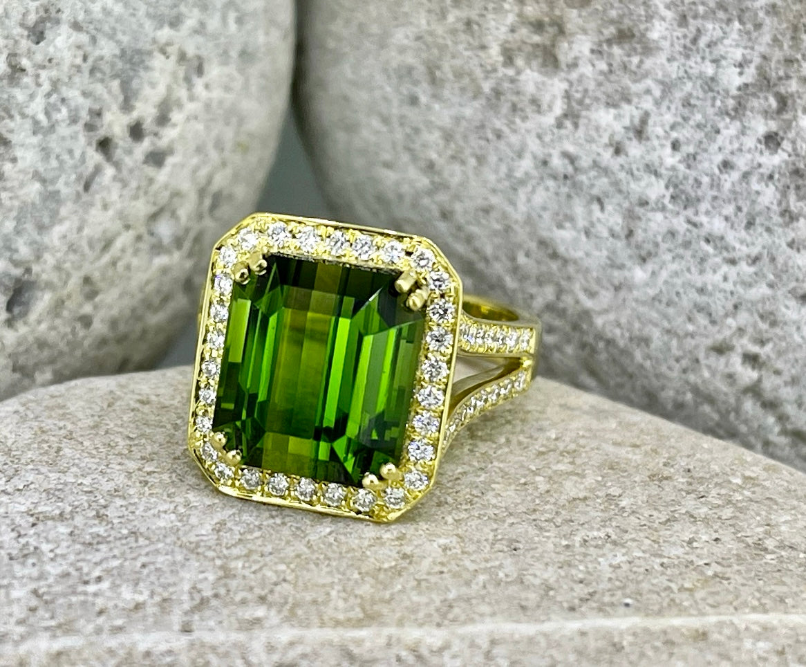 Green Tourmaline range