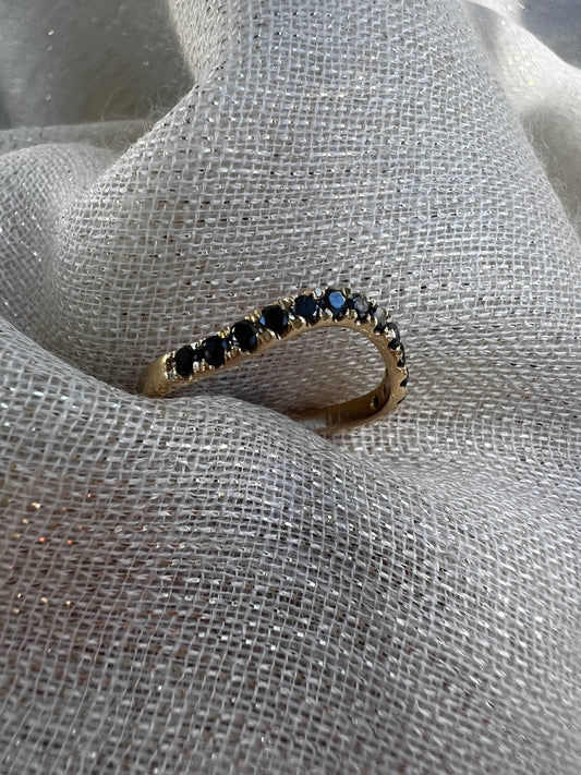Black Diamond Eternity Wave band