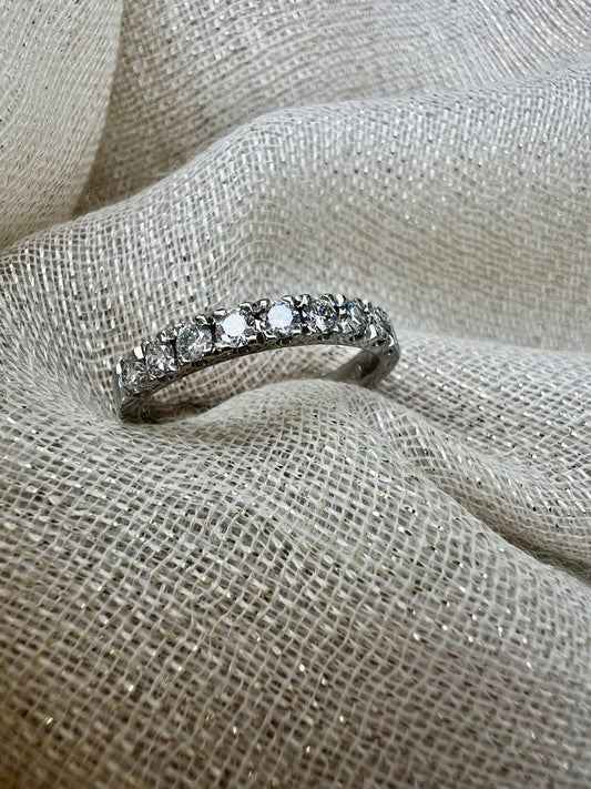 Diamond Half eternity band