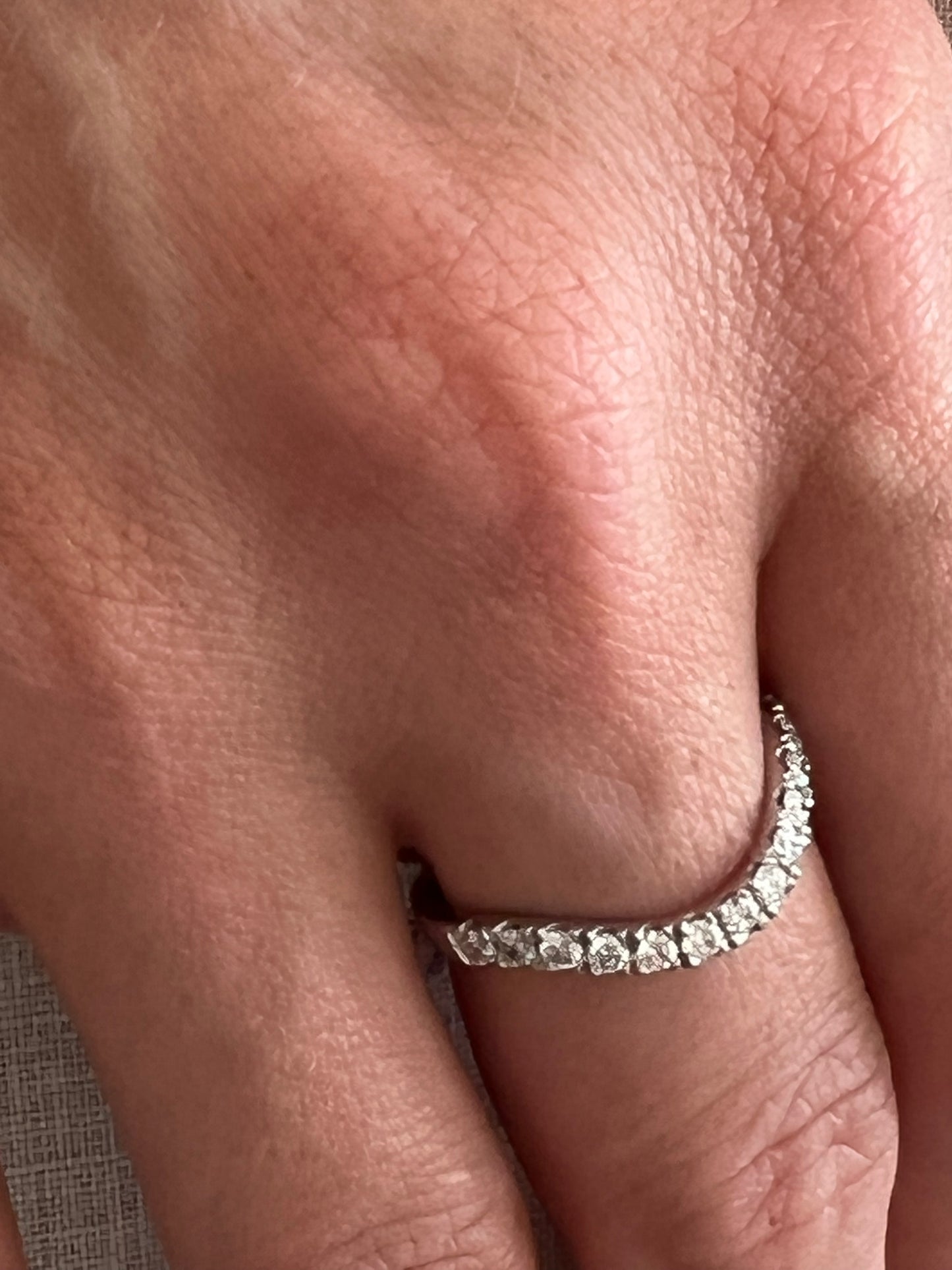 Wave eternity band.