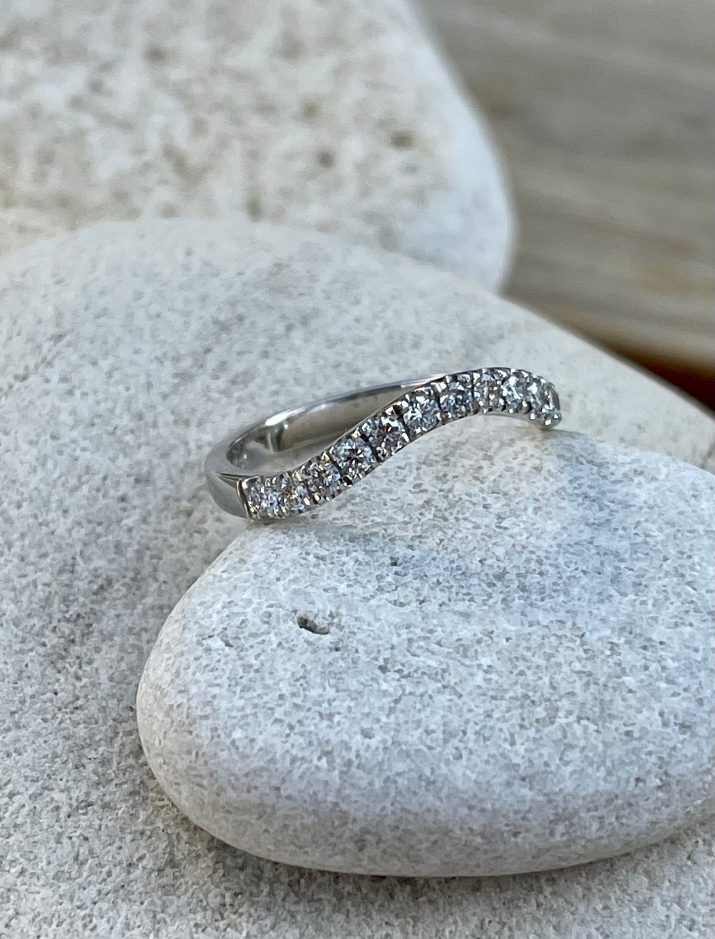Wave eternity band.