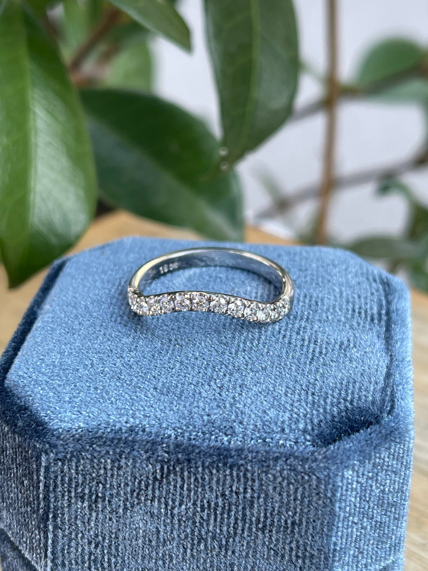 Wave eternity band.