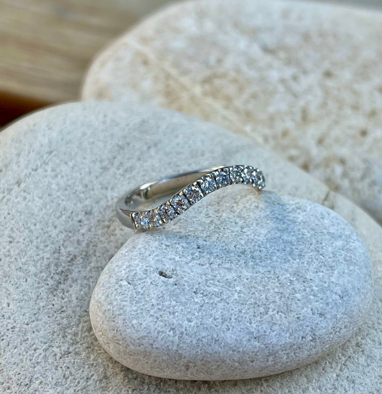 Wave eternity band.